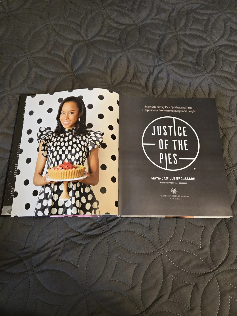 Justice of the Pies Cookbook by Maya-Camille Broussard